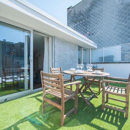 Studio Met Groot Zonneterras Centrum Oostende Luaran gambar