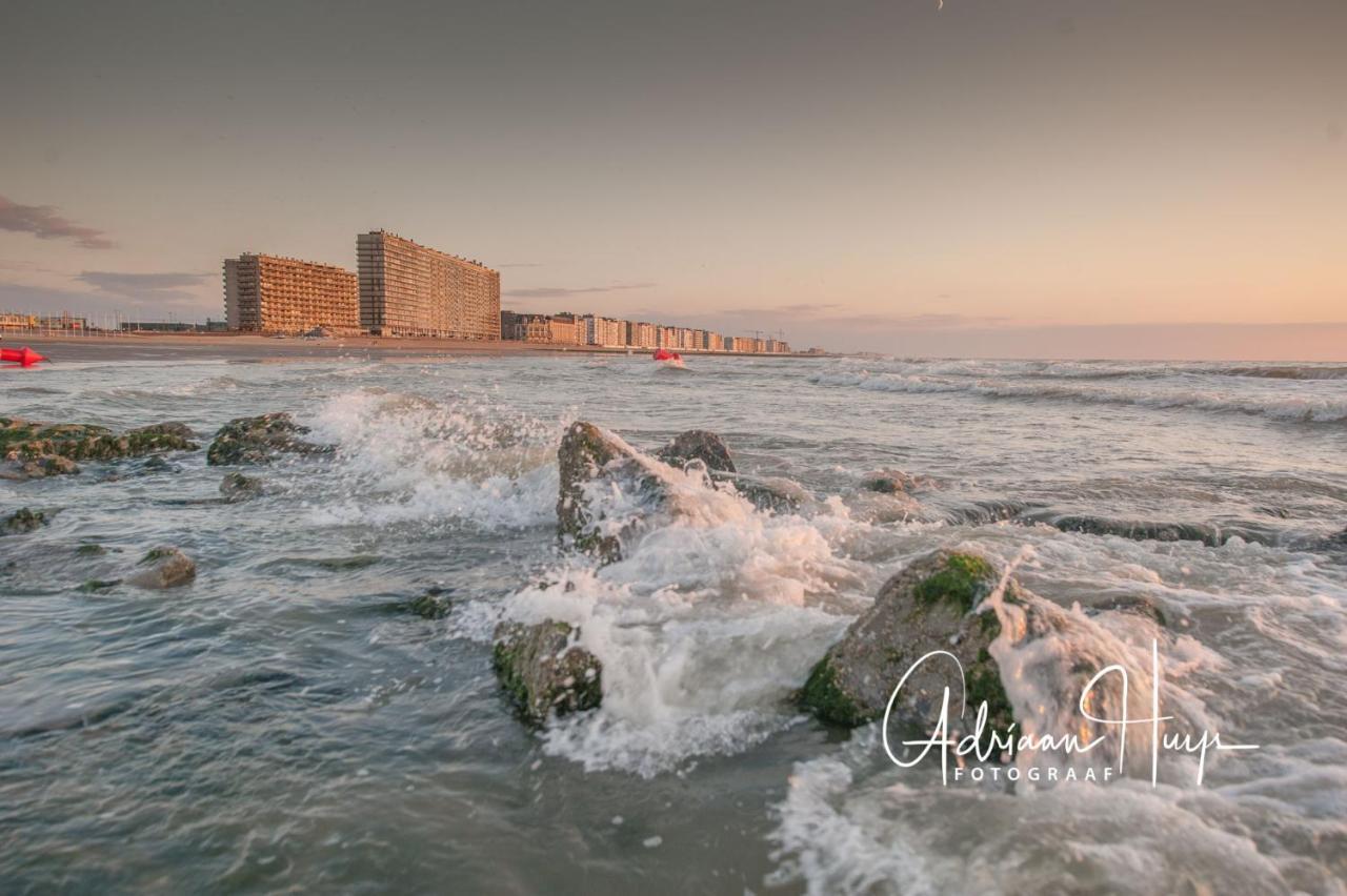 Studio Met Groot Zonneterras Centrum Oostende Luaran gambar